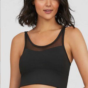 Suzy Shier padded mesh sports bra